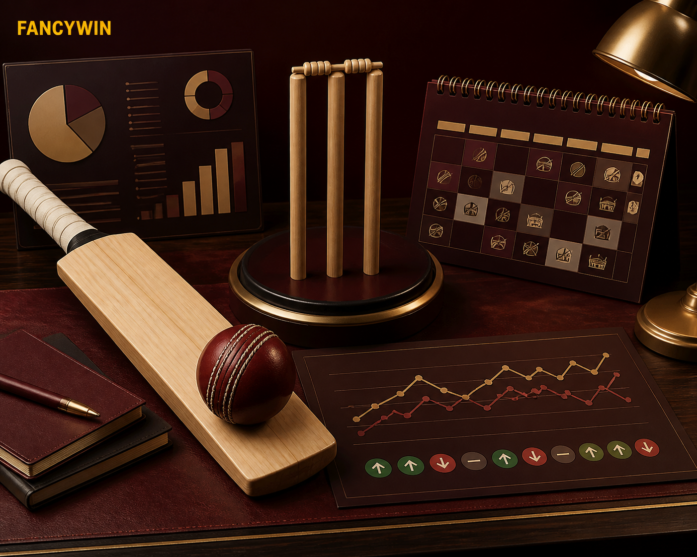 Fancywin cricket betting: gậy, bóng và bảng đối chiếu trận
