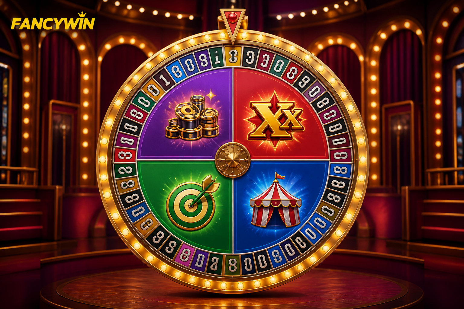 Crazy Time: ৫৪ ঘরের চাকা ও চার বোনাসের নিয়ম | Fancywin Fancywin Crazy Time গেমের চাকা